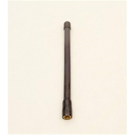 Larsen Products 6.75 in. Tall 155 mHz VHF Rubber Kulduckie with LM 0.31 - 24 Female Threads, Yellow Cap KD22VHF3